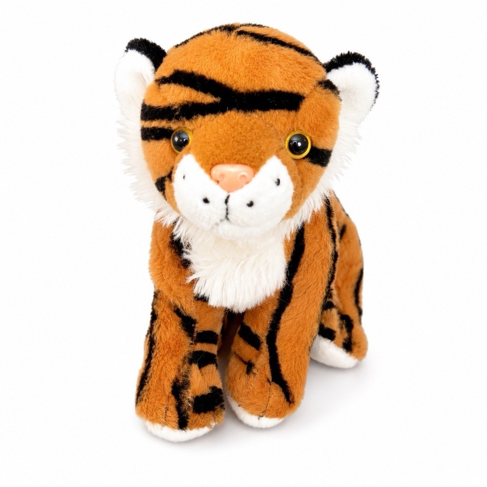 Dan Dee Plush 11" Tiger Jungle Cat Striped Orange Stuffed Animal Toy‎
